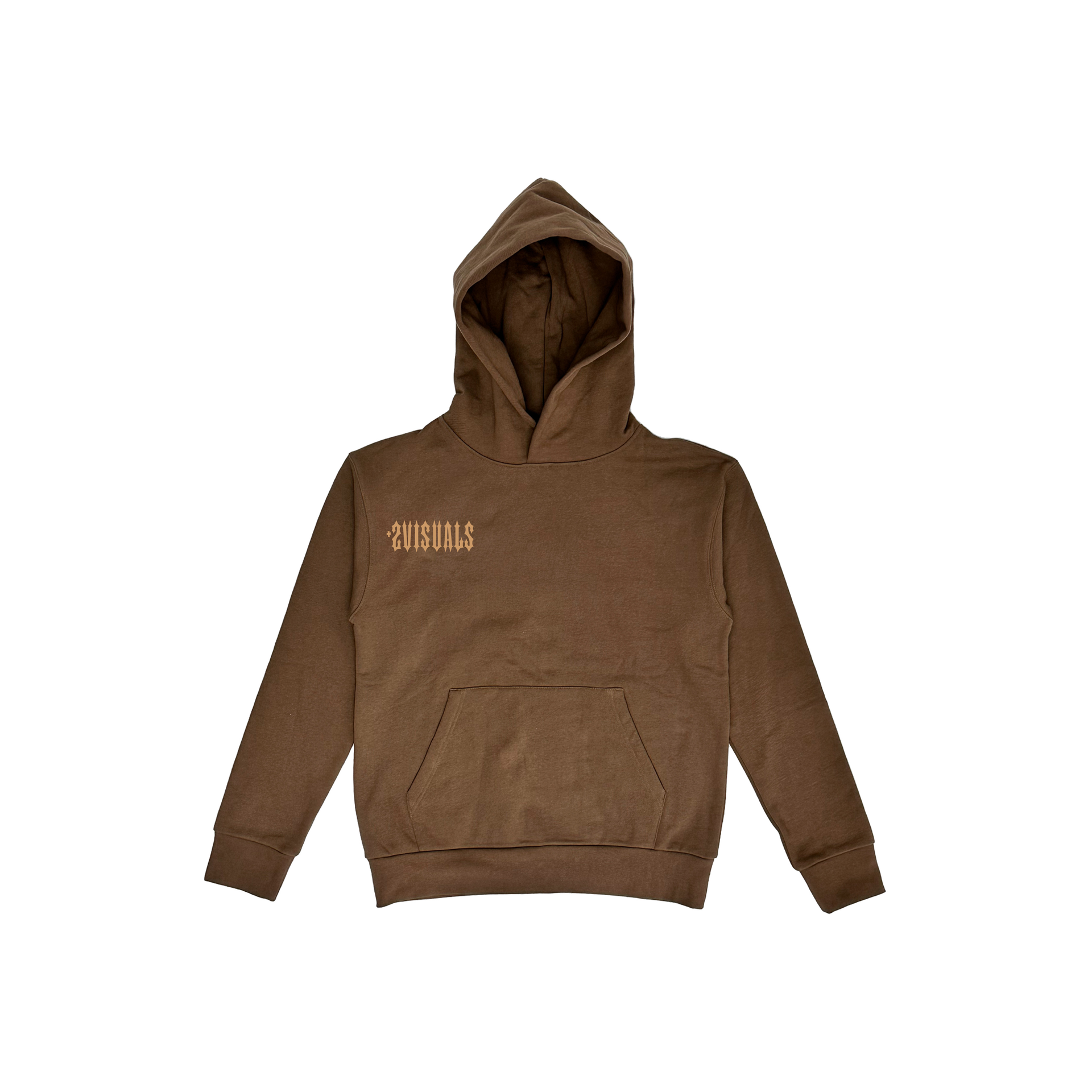Chocolate cropped hoodie 2Visuals